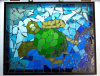 Glass on Glass Mosaic Suncatcher